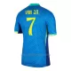 Brazilië Vinicius Junior 7 Uitshirt 2024