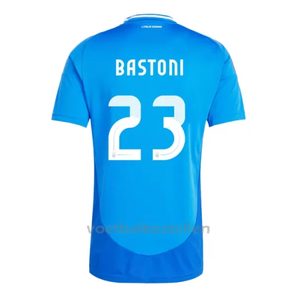 Italië Alessandro Bastoni 23 Thuisshirt EK 2024