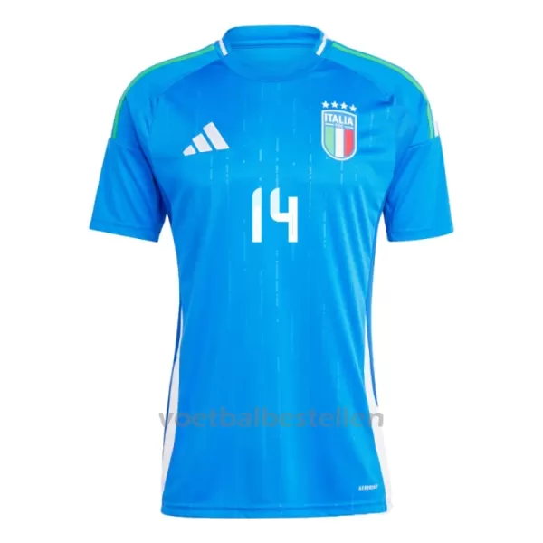 Italië Federico Chiesa 14 Thuisshirt EK 2024