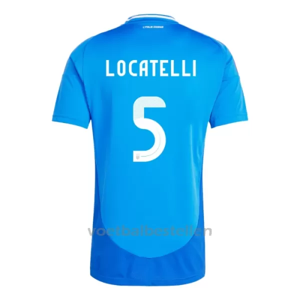 Italië Manuel Locatelli 5 Thuisshirt EK 2024