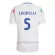 Italië Manuel Locatelli 5 Uitshirt EK 2024