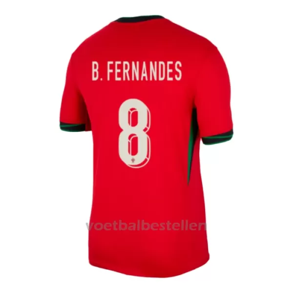 Portugal Bruno Fernandes 8 Thuisshirt EK 2024