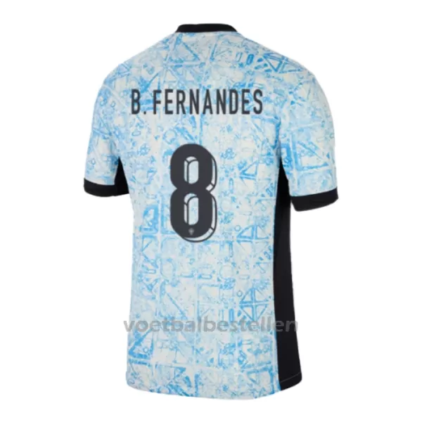 Portugal Bruno Fernandes 8 Uitshirt EK 2024