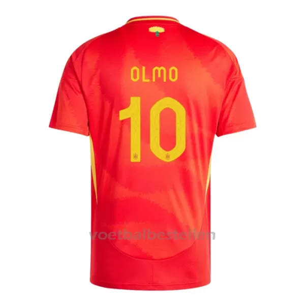 Spanje Dani Olmo 10 Thuisshirt EK 2024