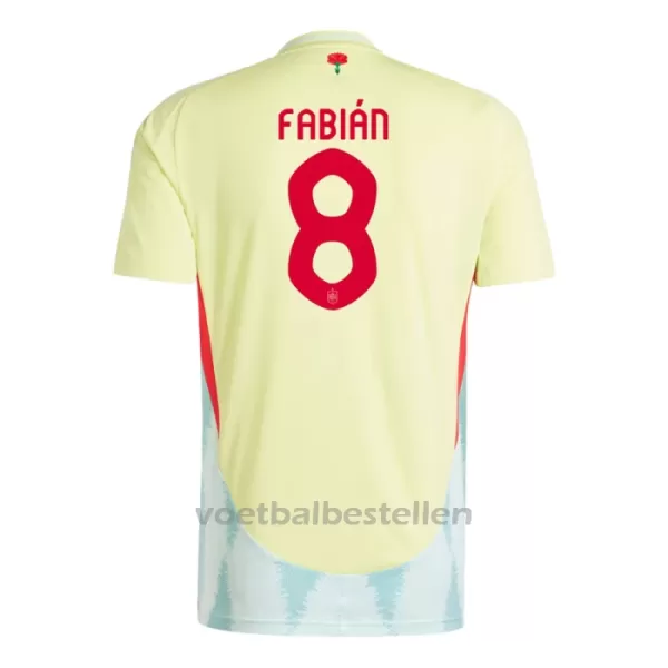 Spanje Fabian Ruiz 8 Uitshirt EK 2024