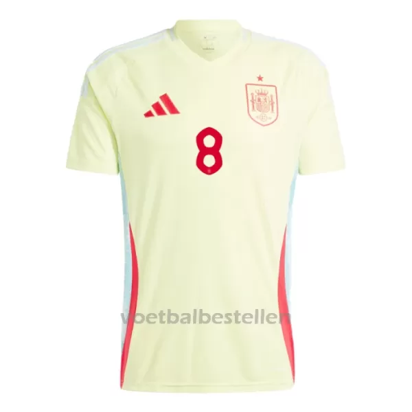 Spanje Fabian Ruiz 8 Uitshirt EK 2024