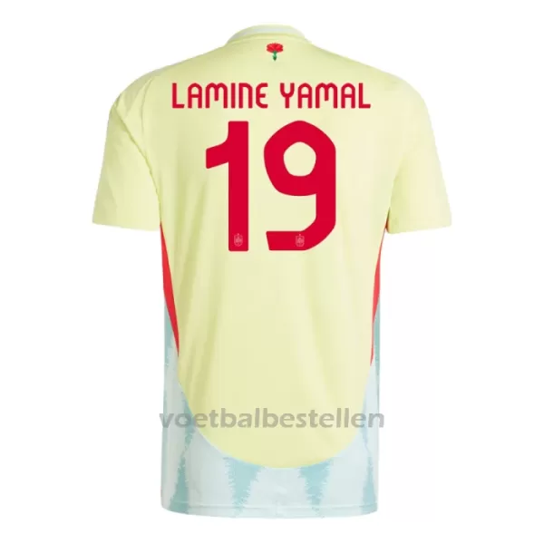 Spanje Lamine Yamal 19 Uitshirt EK 2024