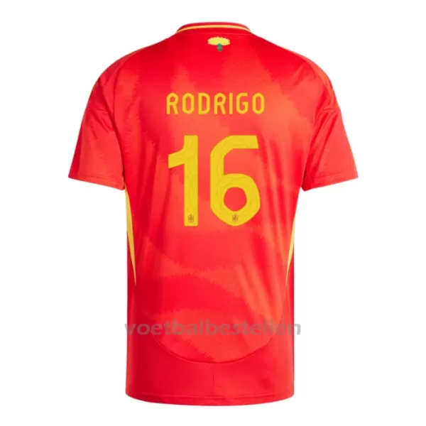 Spanje Rodrigo Hernández 16 Thuisshirt EK 2024