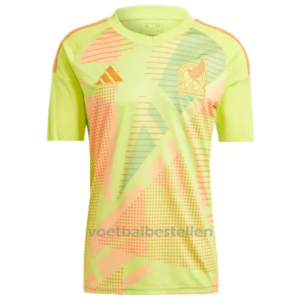 Mexico Doelman Shirt 2024 Geel