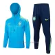 Brazilië Trainingssweaterset met Capuchon 24/25 Blauw