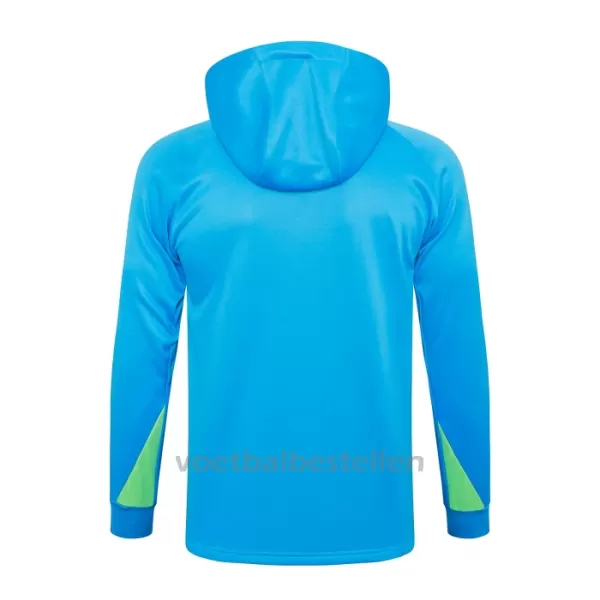 Brazilië Trainingssweaterset met Capuchon 24/25 Blauw