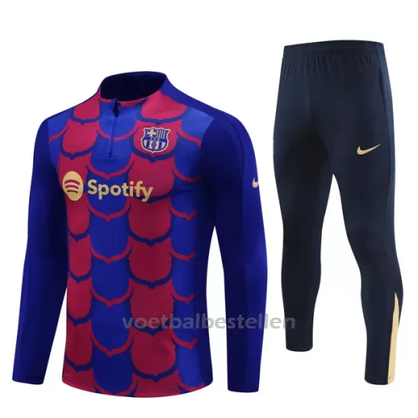 FC Barcelona Trainingssweaterset 24/25 Blauw