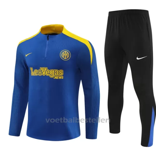 Inter Milan Trainingssweaterset 24/25 Blauw