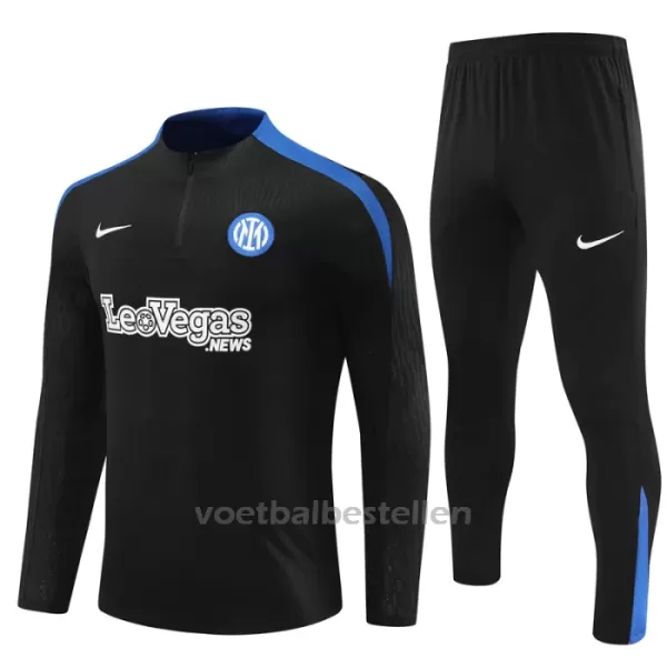 Inter Milan Trainingssweaterset 24/25 Zwart