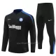 Inter Milan Trainingssweaterset Kinderen 24/25 Zwart