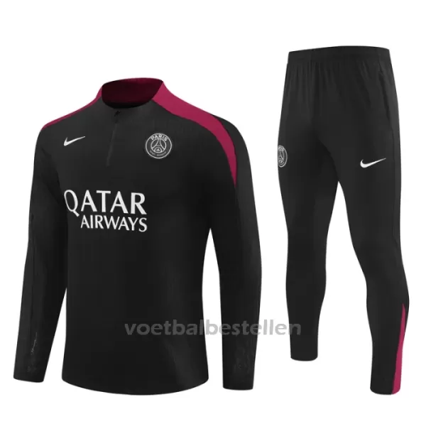 Paris Saint-Germain Trainingssweaterset 24/25 Zwart