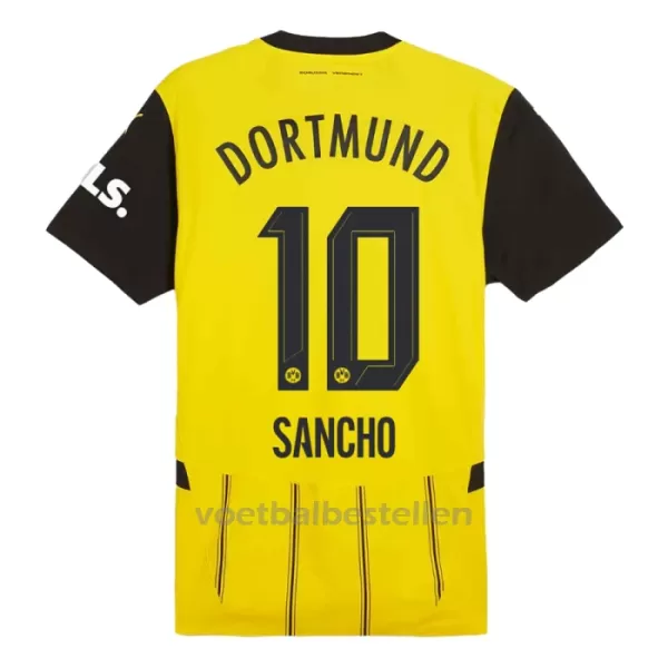 Borussia Dortmund Jadon Sancho 10 Thuistenue Kinderen 24/25