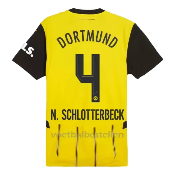 Borussia Dortmund Nico Schlotterbeck 4 Thuisshirt 24/25