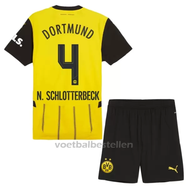 Borussia Dortmund Nico Schlotterbeck 4 Thuistenue Kinderen 24/25