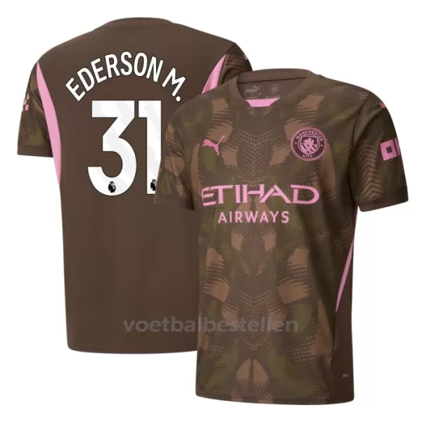 Manchester City Ederson Moraes 31 Doelman Thuisshirt 24/25