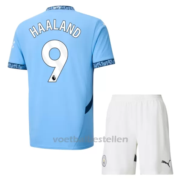 Manchester City Erling Haaland 9 Thuistenue Kinderen 24/25