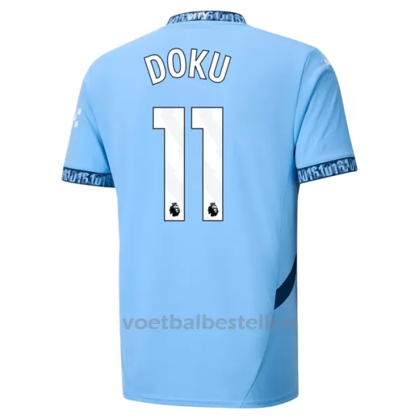 Manchester City Jérémy Doku 11 Thuisshirt 24/25