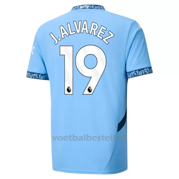 Manchester City Julián Álvarez 19 Thuisshirt 24/25