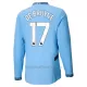 Manchester City Kevin De Bruyne 17 Thuisshirt 24/25 Lange Mouwen