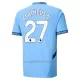 Manchester City Matheus Nunes 27 Thuisshirt 24/25