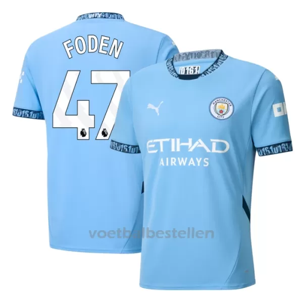 Manchester City Phil Foden 47 Thuisshirt 24/25