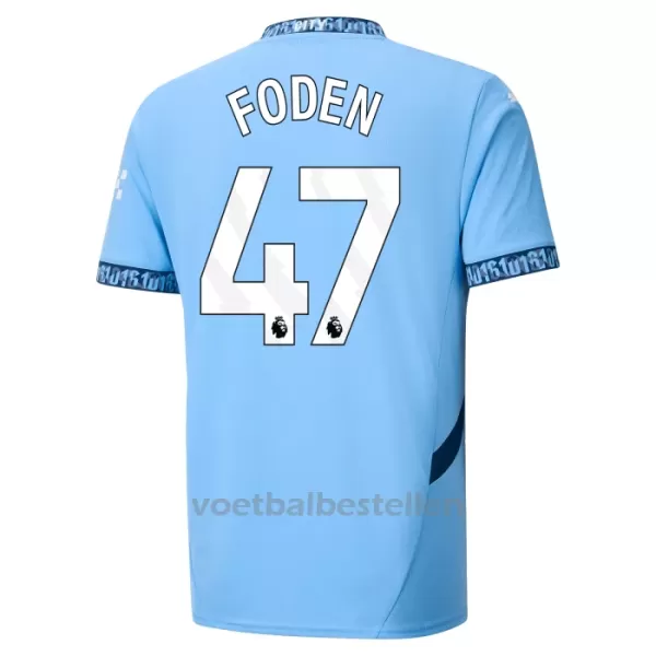 Manchester City Phil Foden 47 Thuisshirt 24/25