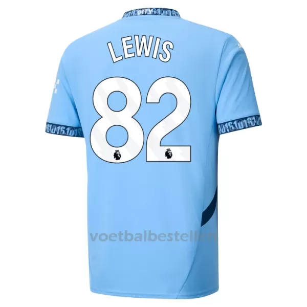 Manchester City Rico Lewis 82 Thuisshirt 24/25