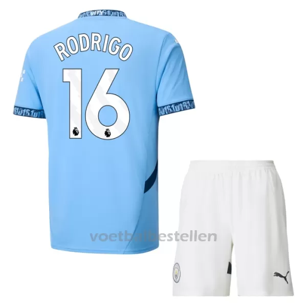 Manchester City Rodrigo Hernández 16 Thuistenue Kinderen 24/25