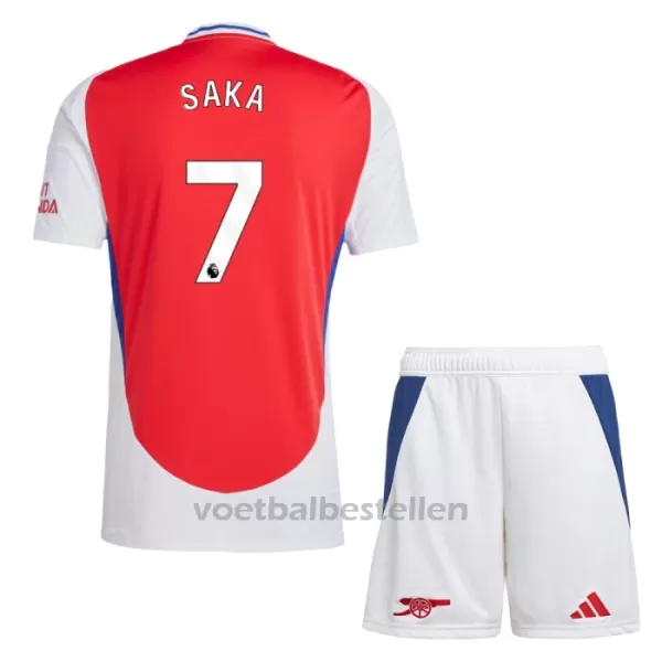 Arsenal Bukayo Saka 7 Thuistenue Kinderen 24/25