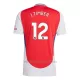 Arsenal J. Timber 12 Thuisshirt 24/25