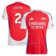 Arsenal Saliba 2 Thuisshirt 24/25