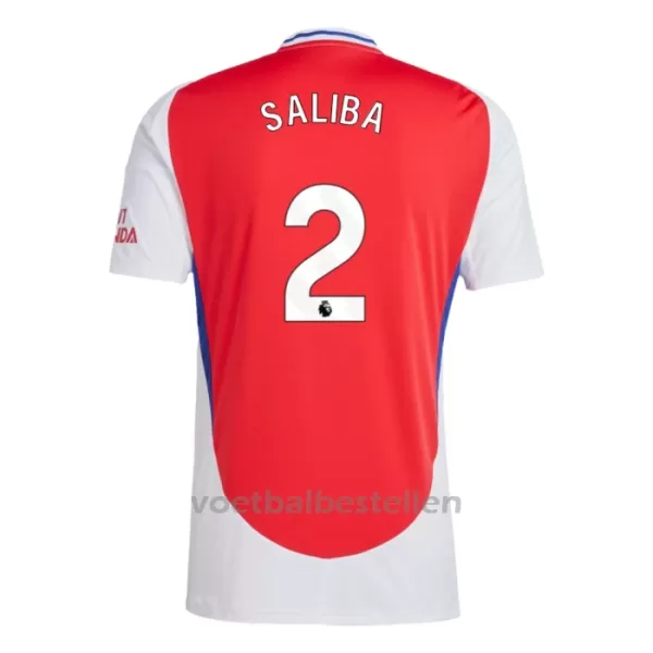 Arsenal Saliba 2 Thuisshirt 24/25