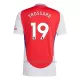 Arsenal Trossard 19 Thuisshirt 24/25