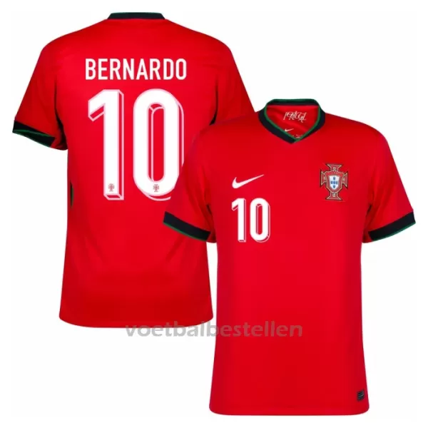 Portugal Bernardo Silva 10 Thuisshirt EK 2024