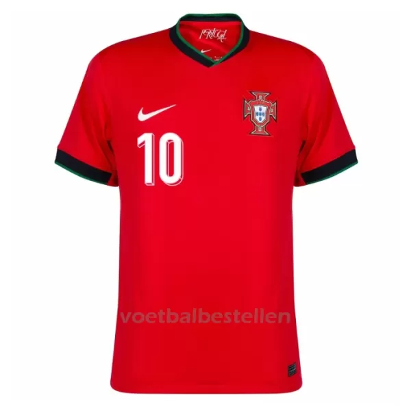 Portugal Bernardo Silva 10 Thuisshirt EK 2024