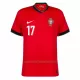 Portugal Rafael Leão 17 Thuisshirt EK 2024