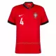 Portugal Rúben Dias 4 Thuisshirt EK 2024