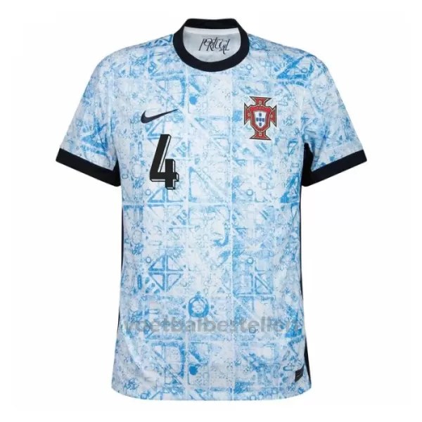 Portugal Rúben Dias 4 Uitshirt EK 2024