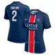 Paris Saint-Germain Achraf Hakimi 2 Thuisshirt Vrouwen 24/25