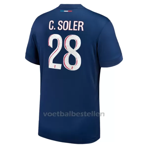 Paris Saint-Germain Carlos Soler 28 Thuisshirt 24/25