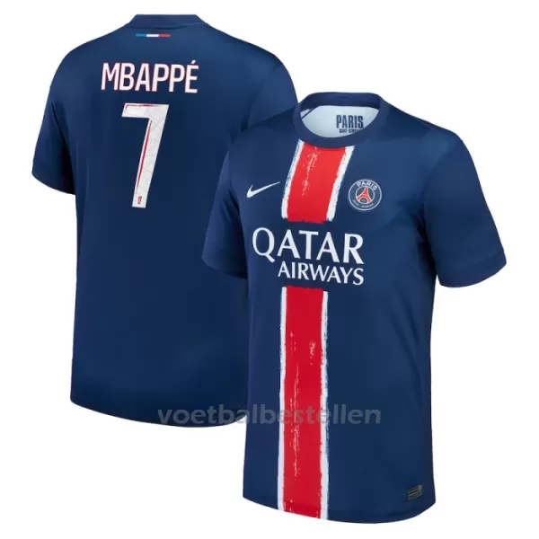 Paris Saint-Germain Kylian Mbappé 7 Thuisshirt 24/25