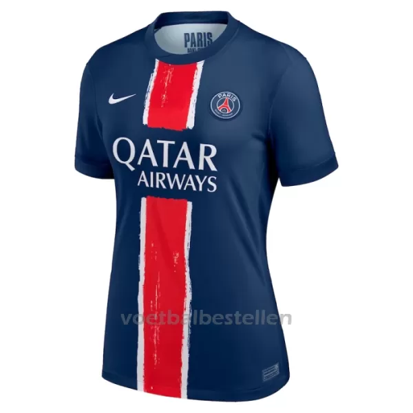 Paris Saint-Germain Kylian Mbappé 7 Thuisshirt Vrouwen 24/25