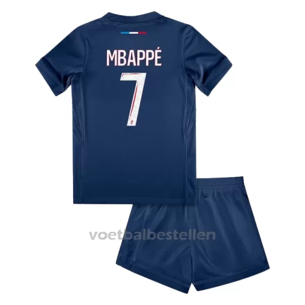 Paris Saint-Germain Kylian Mbappé 7 Thuistenue Kinderen 24/25