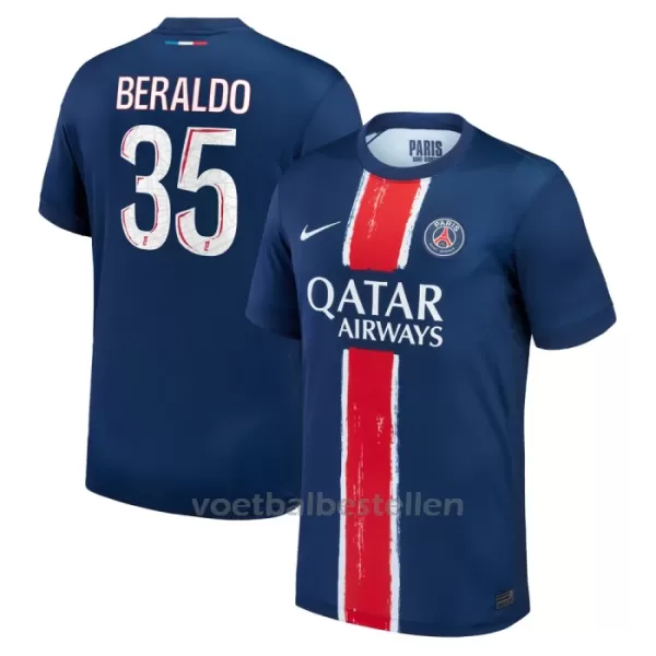 Paris Saint-Germain Lucas Beraldo 35 Thuisshirt 24/25