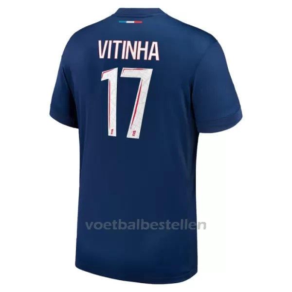 Paris Saint-Germain Vitinha 17 Thuisshirt 24/25